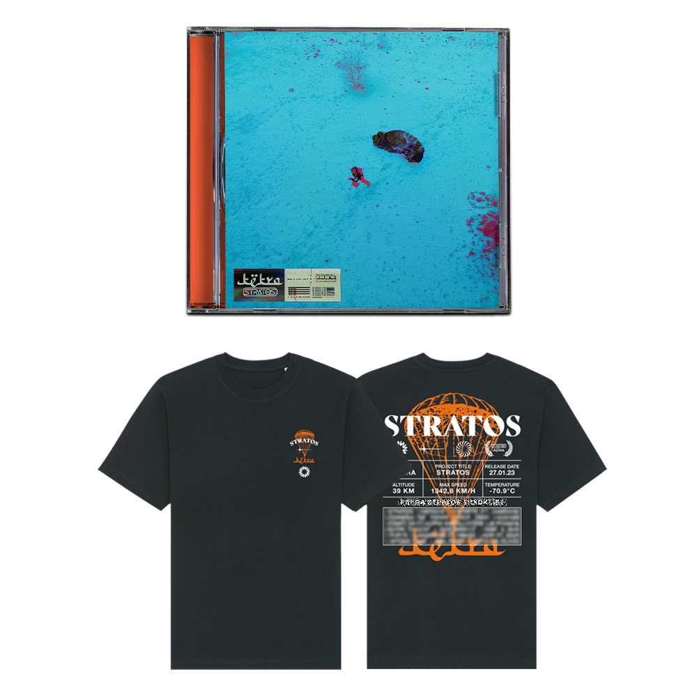 Pack CD Stratos New Horizons + Tee-shirt